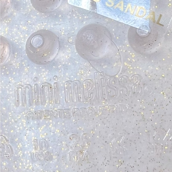 Mini Melissa Sandals NWT - Picture 5 of 6
